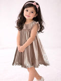 Glimmering Occasion Ruffle Dress