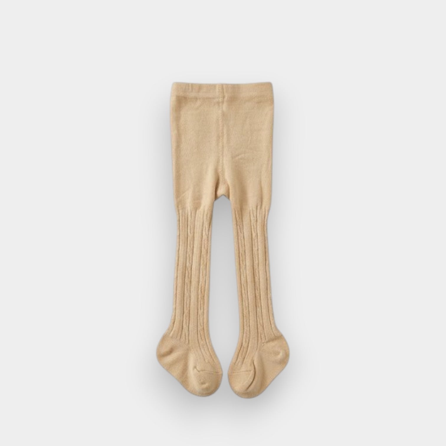 Boutique Ribbed Cotton-Blend Baby Tights