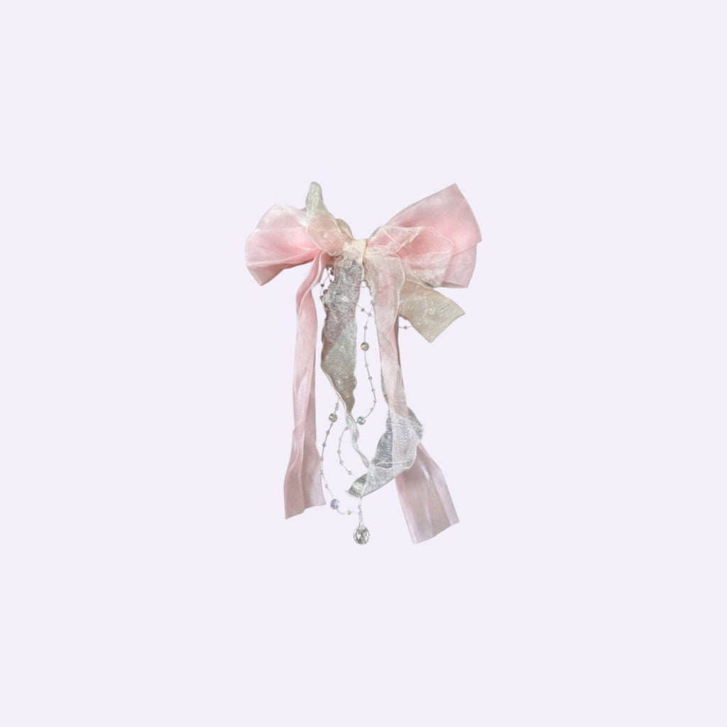 Mauve Velvet Hand-Tied Butterfly Hair Clip – Premium Soft Texture for Babies and Toddlers