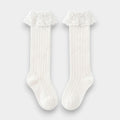 Heritage Charm Pointelle Lace Ruffle Knee-Highs