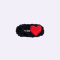Plush Fur & Icon Snap Clip Set – Playful Heart and Star Baby Accessories