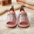 Sweet Strawberry Peep-Toe Sandals