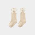 Essential Palette Pointelle Knit Bow Socks