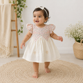 Ivory Paisley Party Wear