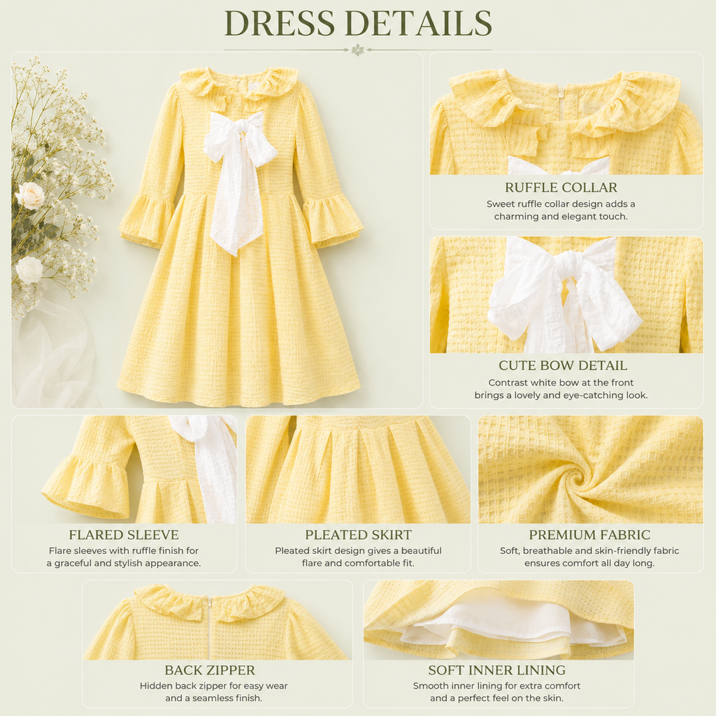 Elegant Girl's Frock
