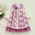 Lace Flower Girls’ Dress – Premium Infant & Toddler