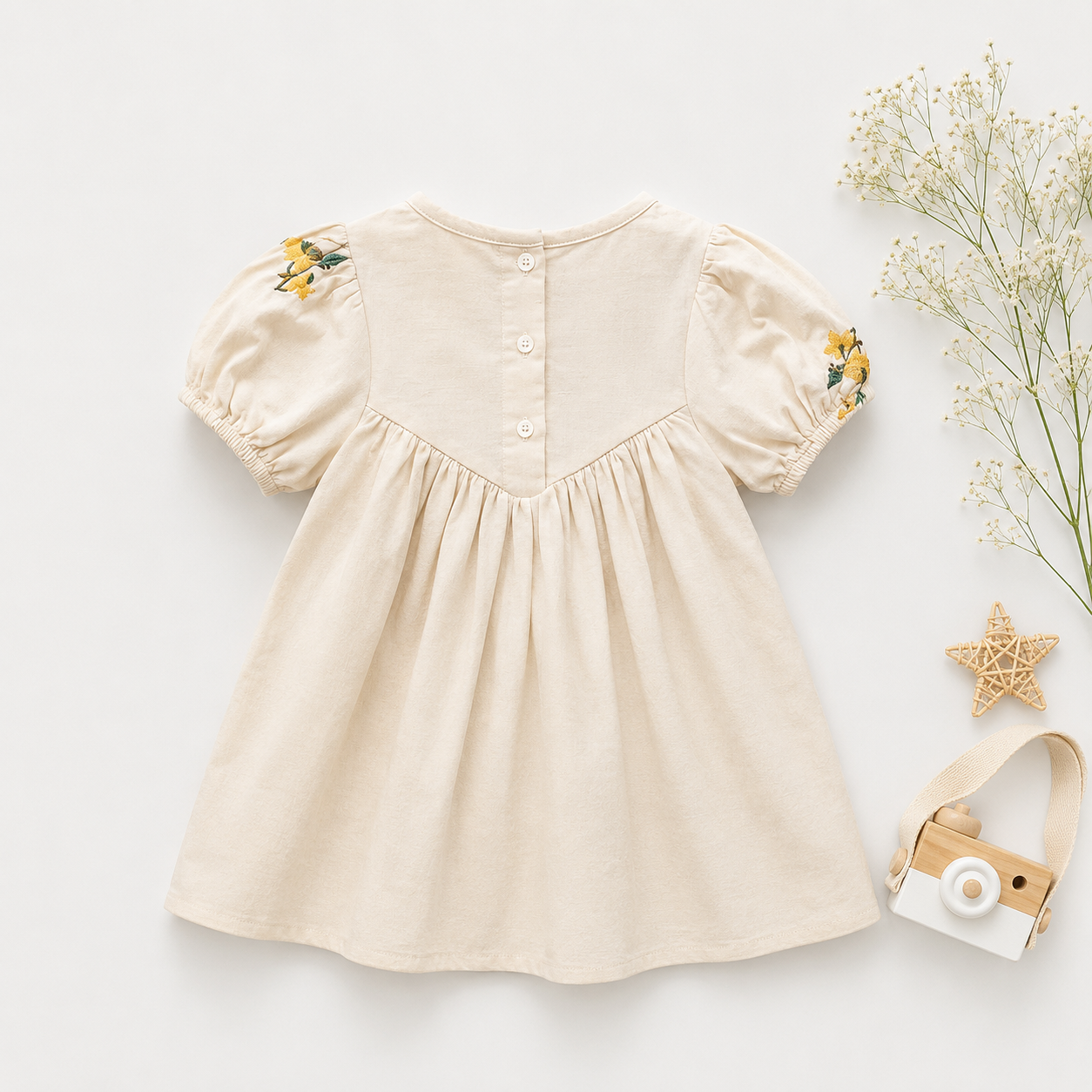 Lavanda Heritage Sunflower Smocked Dress
