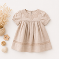 Lavanda Heritage Linen & Lace Smock Dress Collection