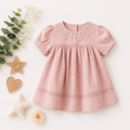 Lavanda Heritage Linen & Lace Smock Dress Collection