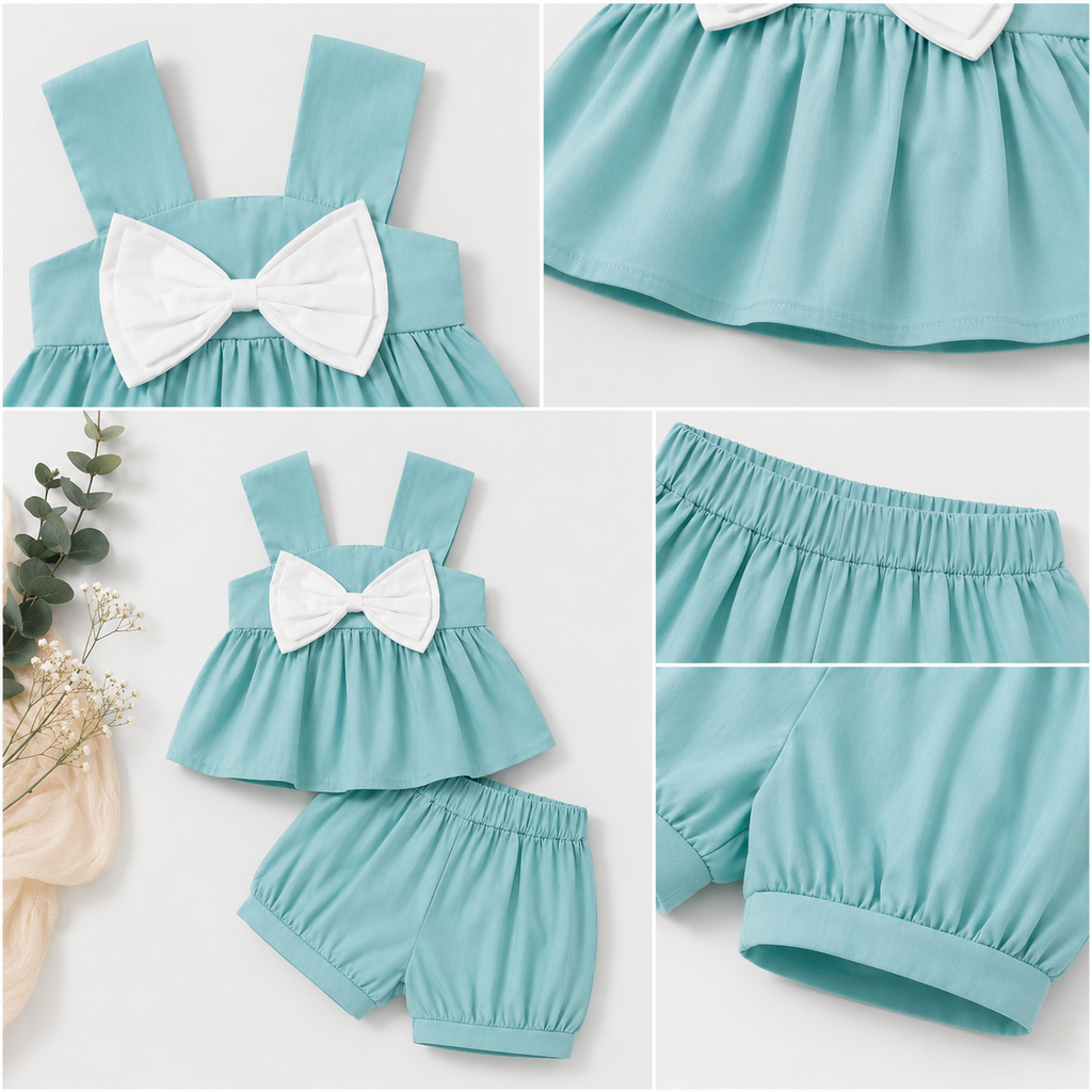 Tiffany Blue Giant Bow Summer Set