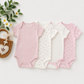 Sweet Rosebud 4-Piece Combo Daily Onesie Set