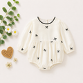 Embroidered Ruffle Floral Dress for Baby Girls