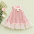 Pink Sparkle Party Dress for Baby Girls