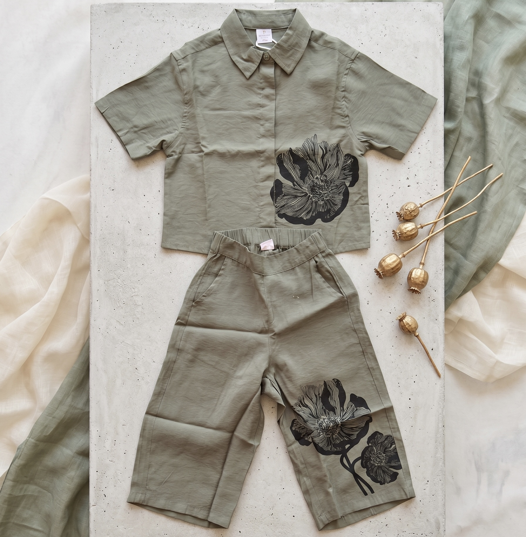 Botanical Sage Co-ord Set