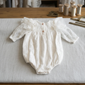 Heirloom Floral Lace Bubble Romper