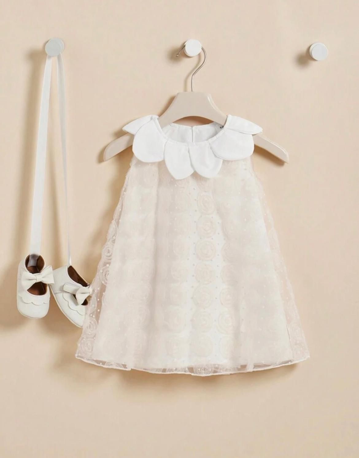Lace Flower Baby Girl Party Dress