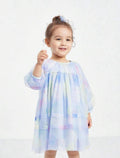 Pastel Watercolor Tulle Dress for Girls – Toddler & Kids