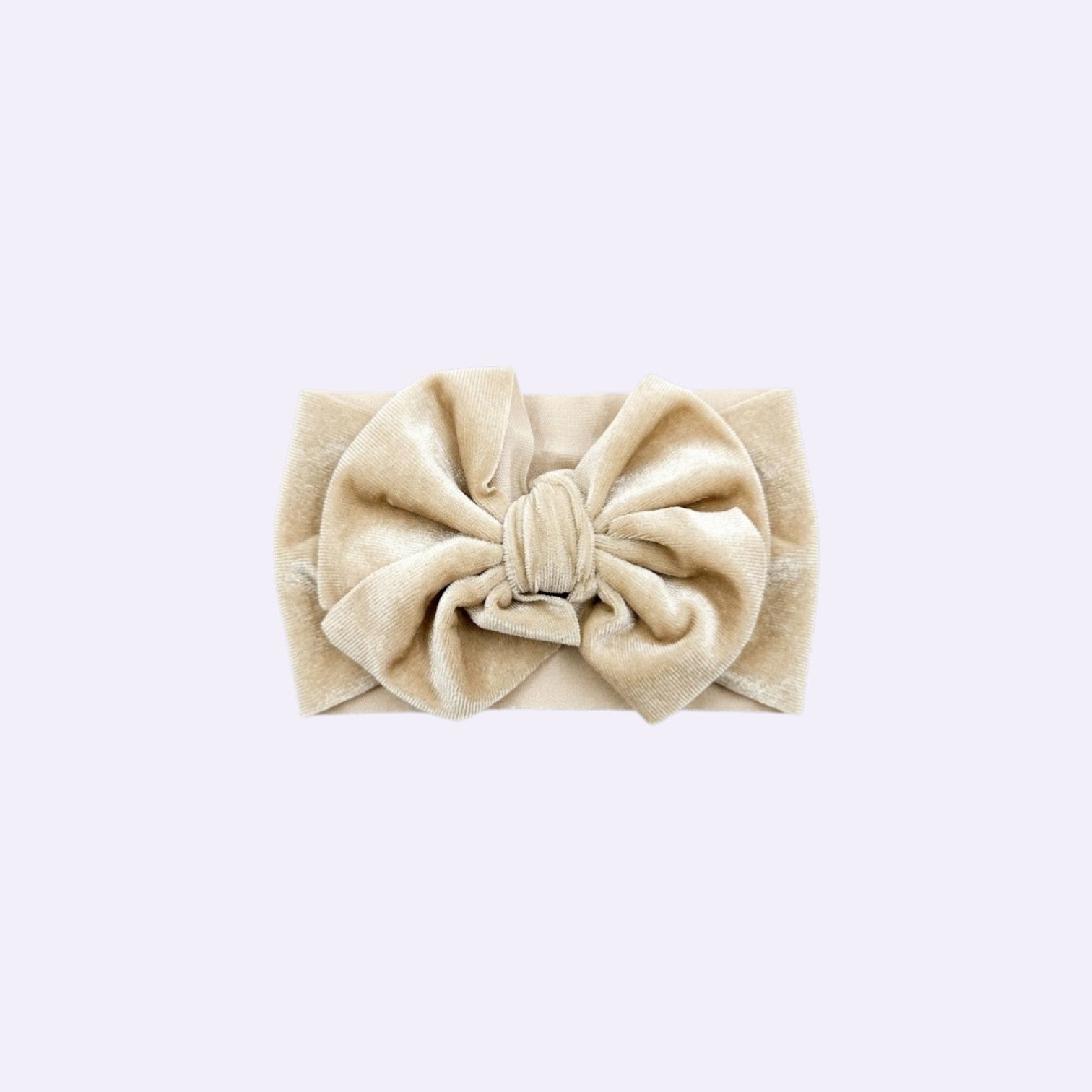 Luxe Shimmer Velvet Bow Headband Set