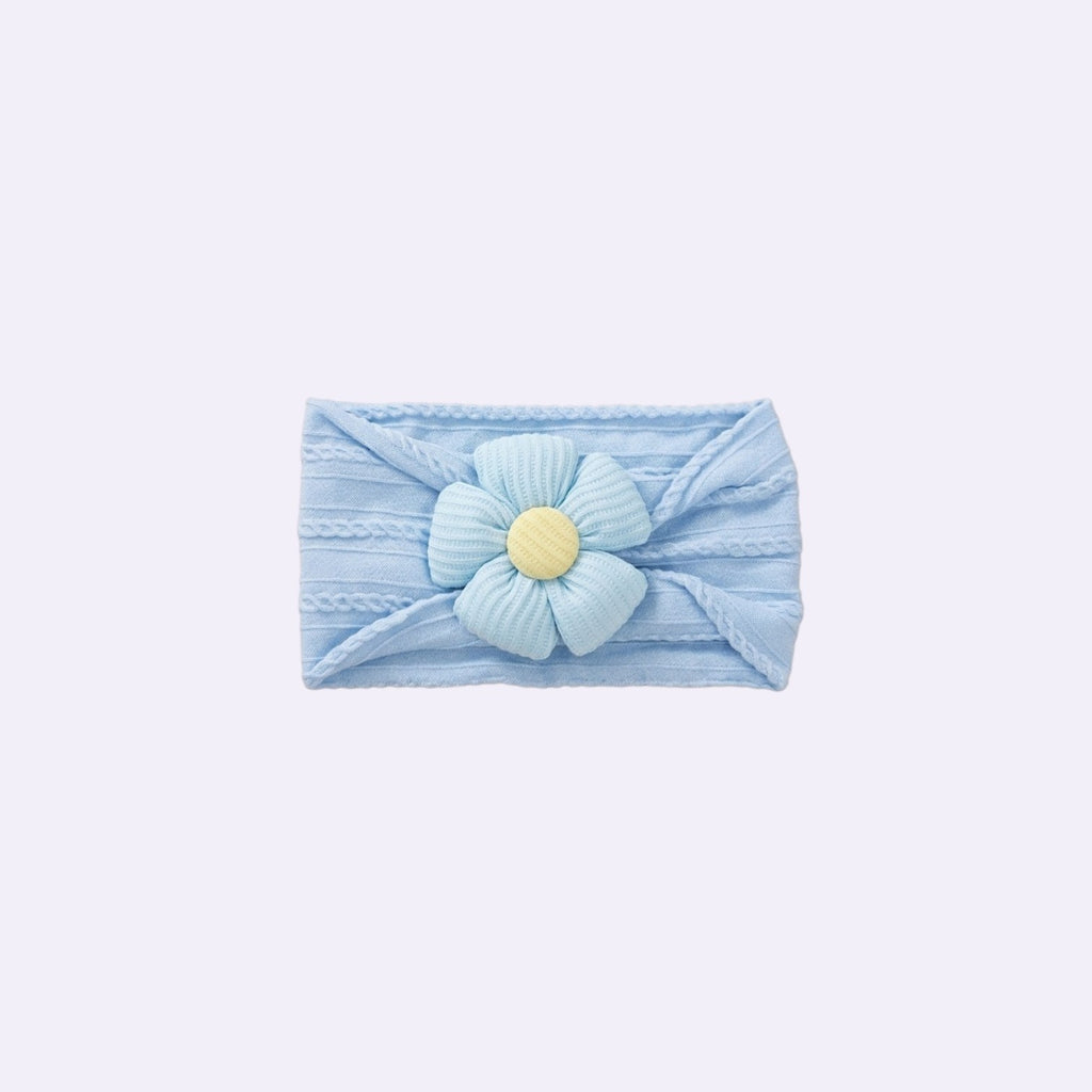 Corduroy Flower Baby Girl Headband