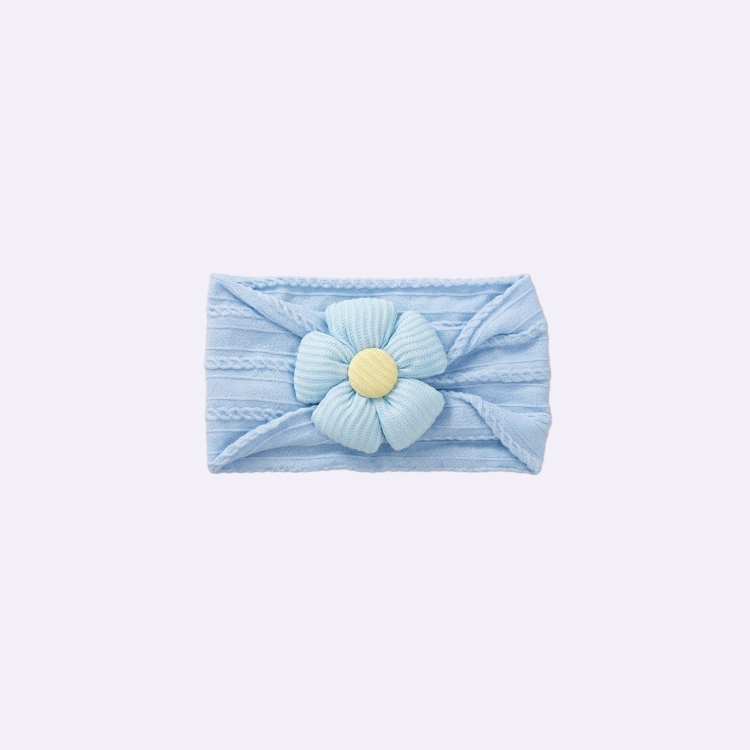Corduroy Flower Baby Girl Headband