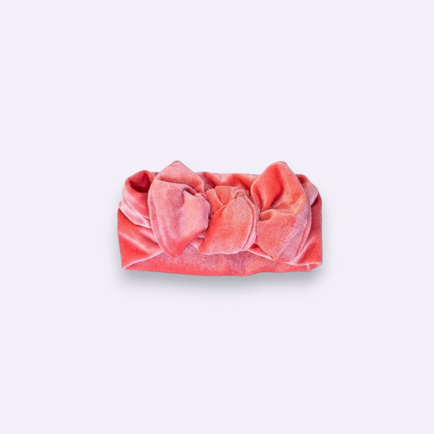 Velvet Bow Baby Girl Headband