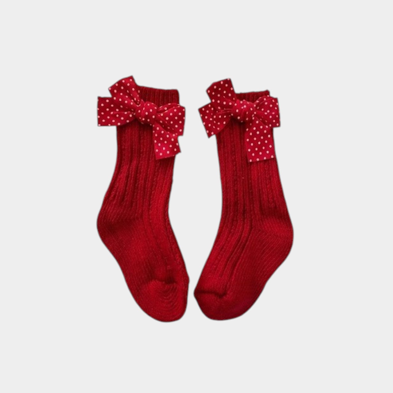 Boutique Double-Bow Pointelle Ruffle Socks