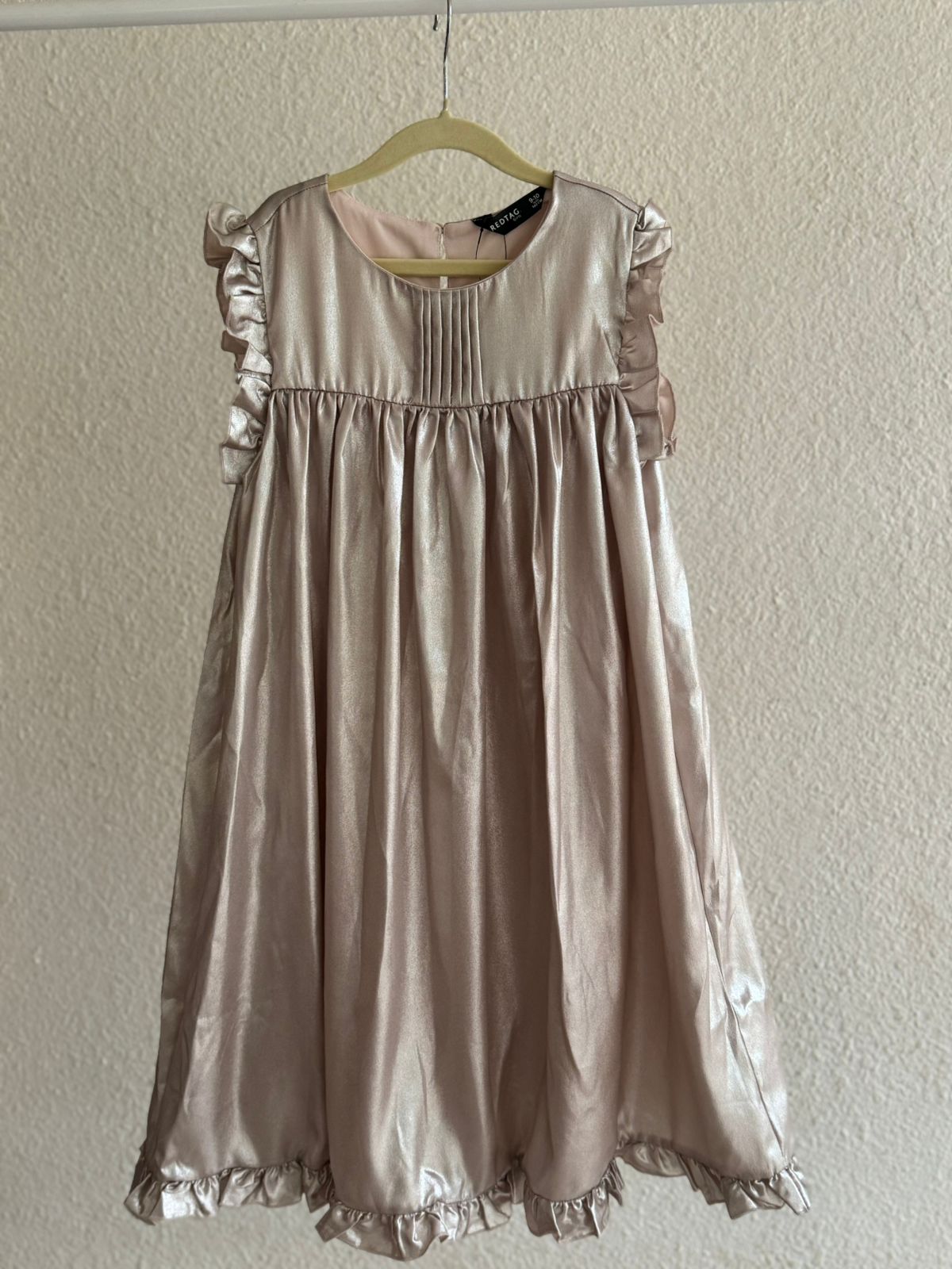 Glimmering Occasion Ruffle Dress