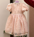 Ethereal Butterfly Lattice Party Dress