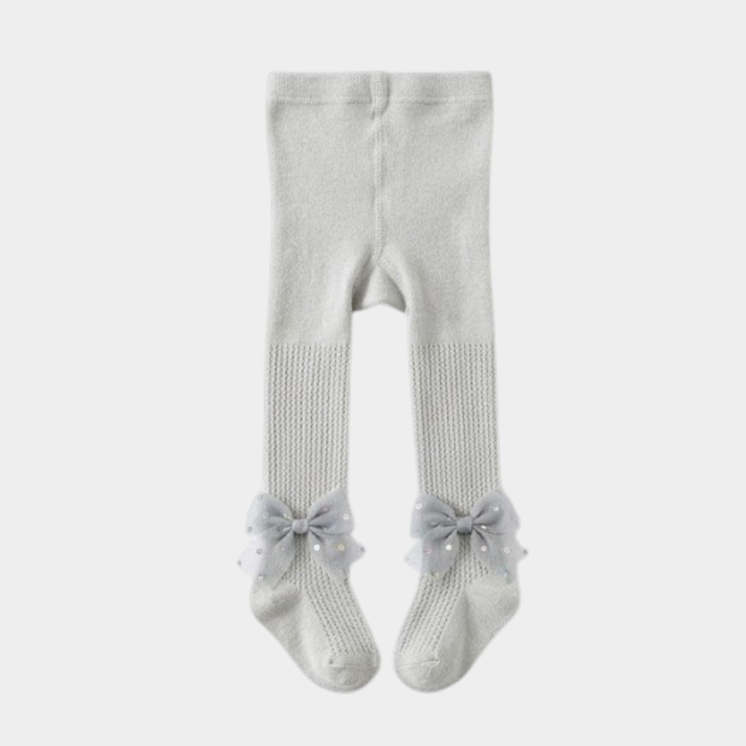Enchanted Ribbon Boutique Pointelle Bow Stockings