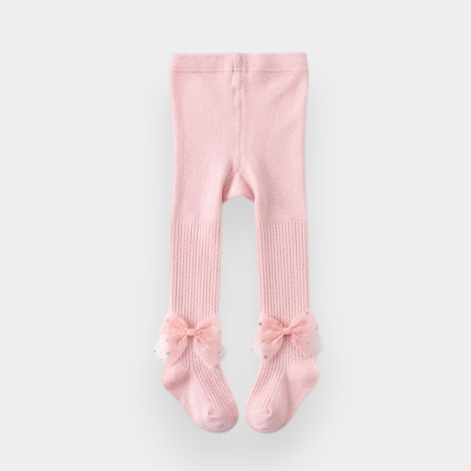 Enchanted Ribbon Boutique Pointelle Bow Stockings