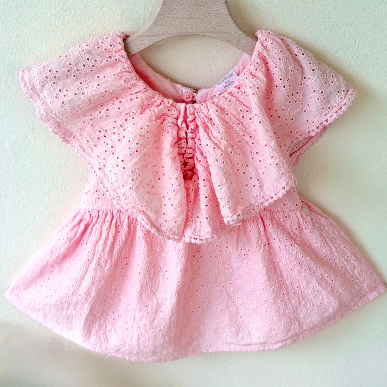 Spring Blossom Eyelet Ruffle Top Collection
