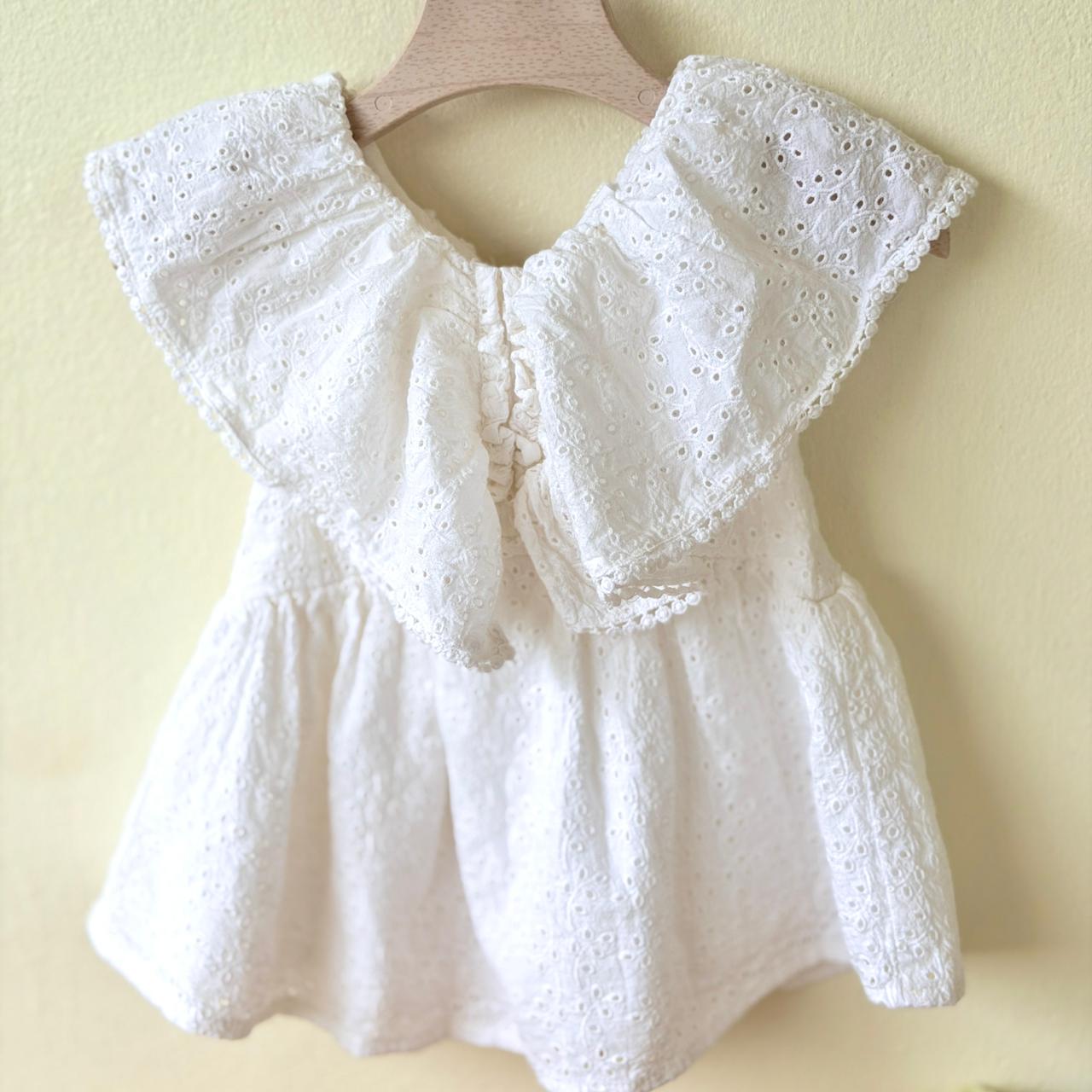 Spring Blossom Eyelet Ruffle Top Collection