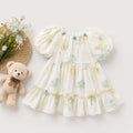 Floral Tiered Ruffle Dress for Girls