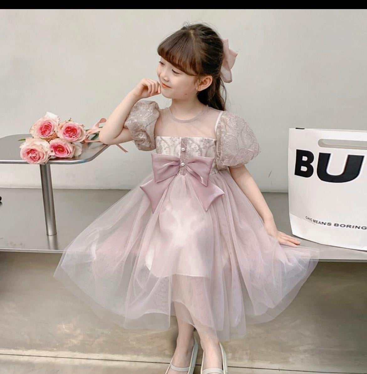 Lavender Princess Tulle Dress for Girls