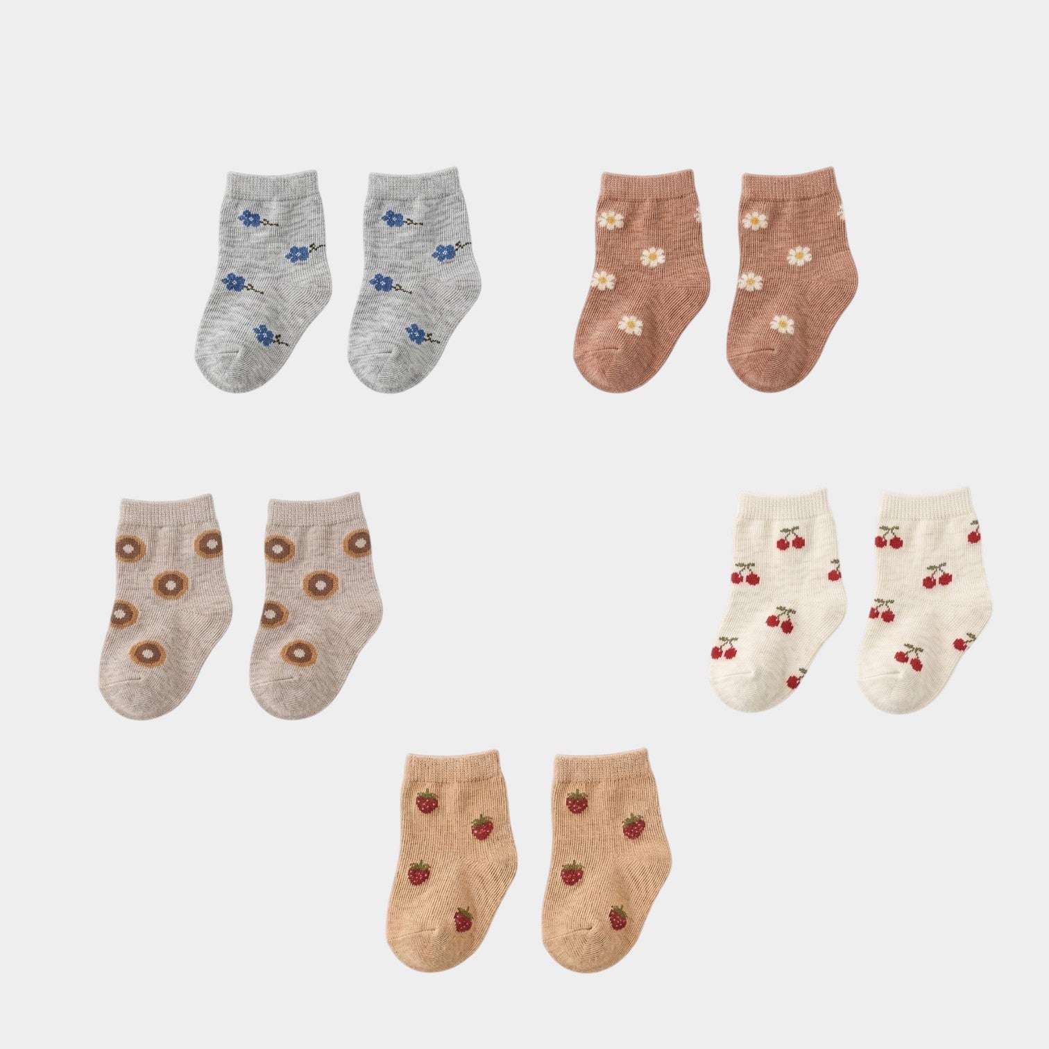 Whimsical Prints Everyday Ankle Socks