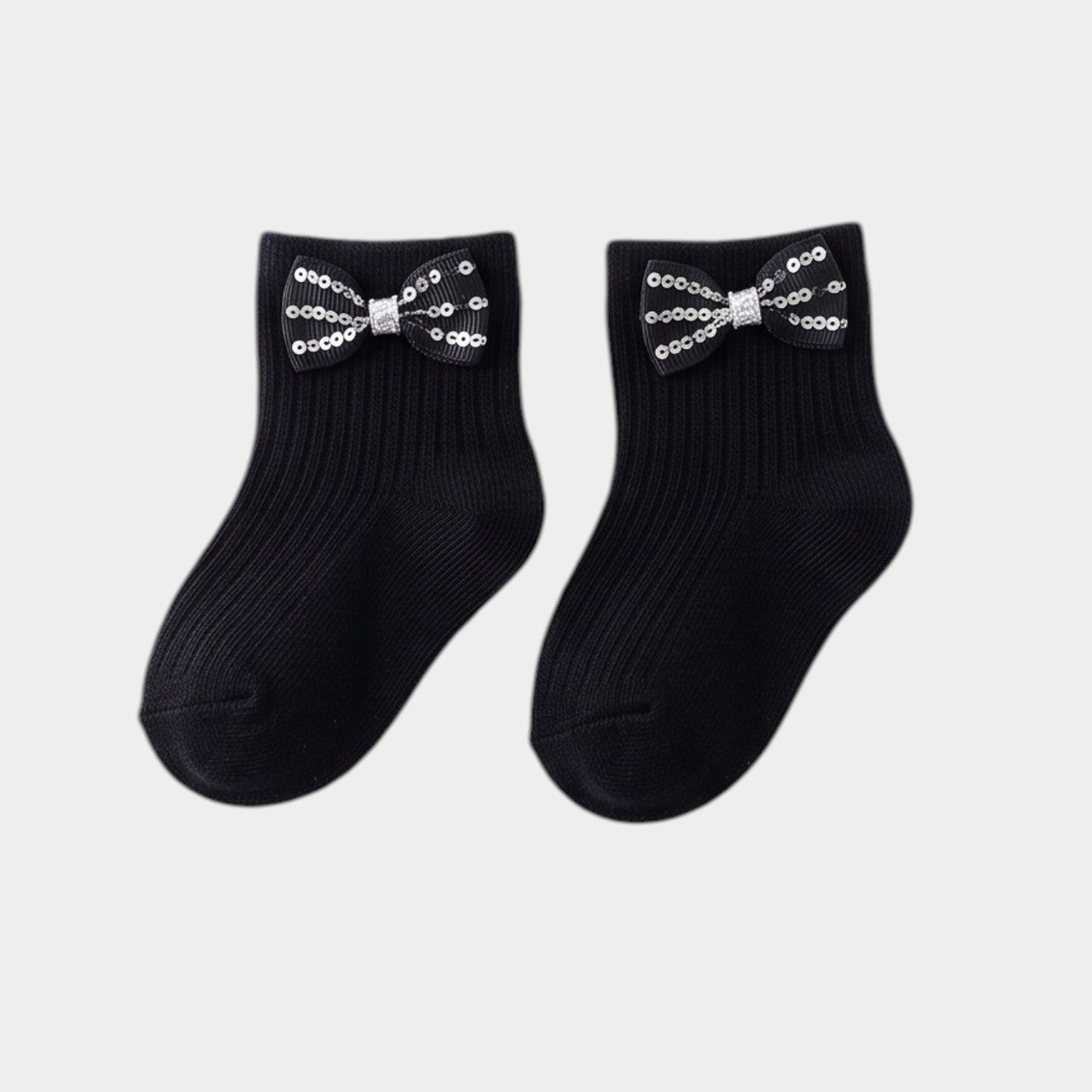 Sweet Petite Bow Ribbed Ankle Socks