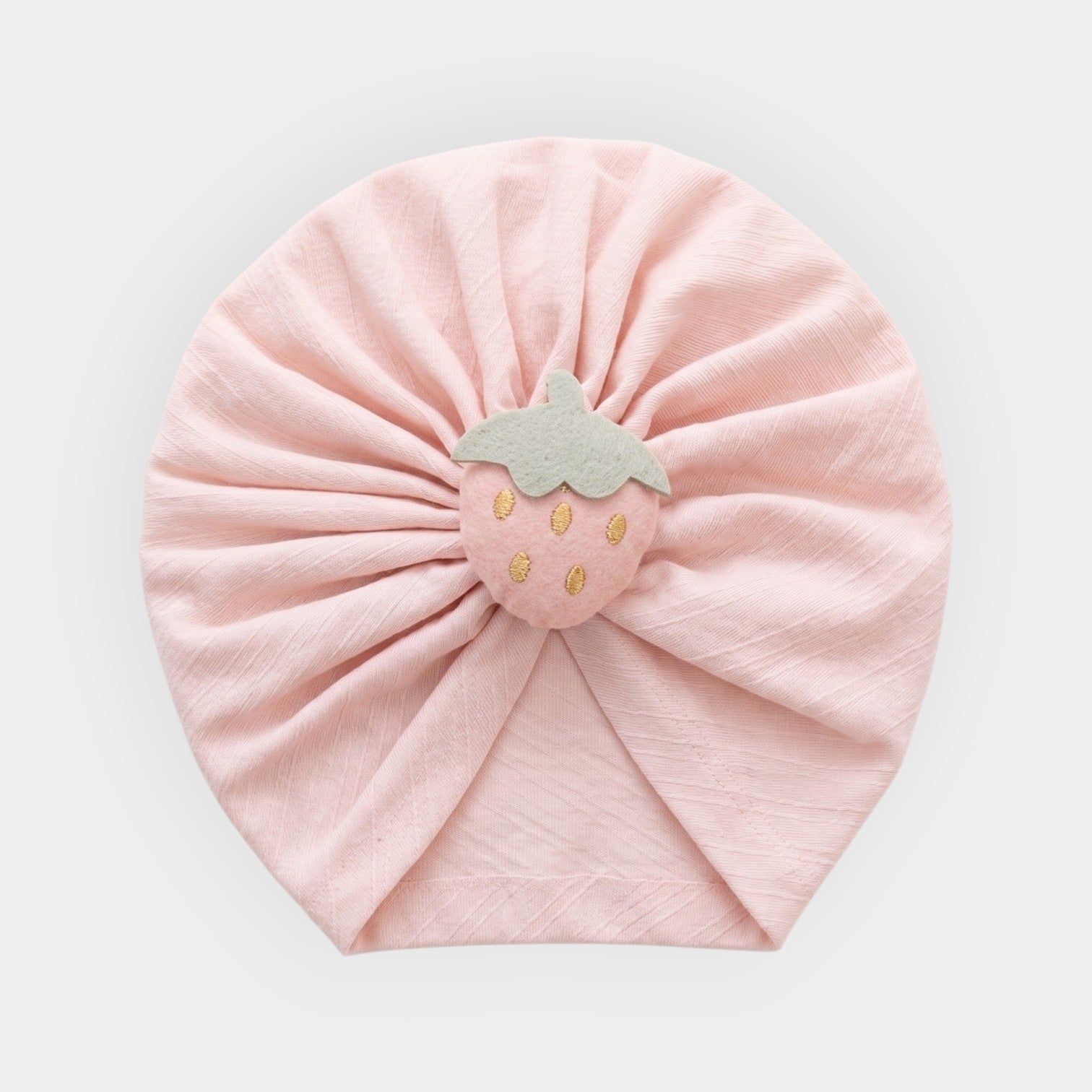 Blush Pink Strawberry Turban