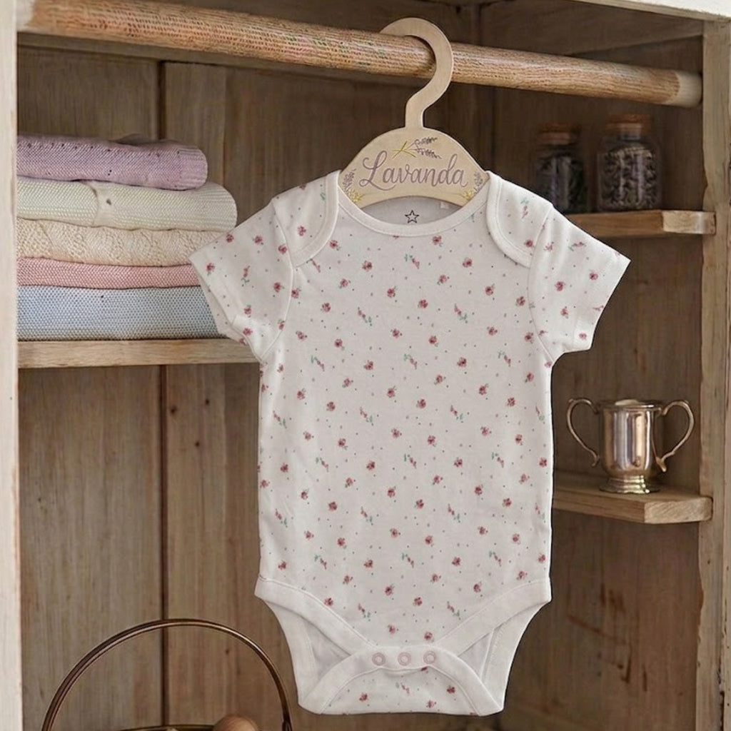 Sweet Rosebud 4-Piece Combo Daily Onesie Set