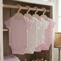Sweet Rosebud 4-Piece Combo Daily Onesie Set