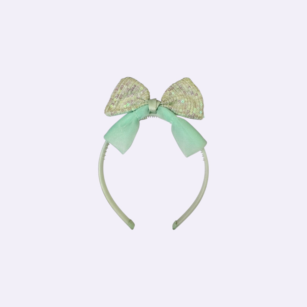 Sequin & Tulle Bow Headband Collection – Sparkle & Shine Hair Accessories