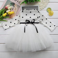 Girls’ Polka Dot Tulle Party Dress – Toddler & Little Kids