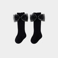 Ethereal Organza Bow Knee-High Socks